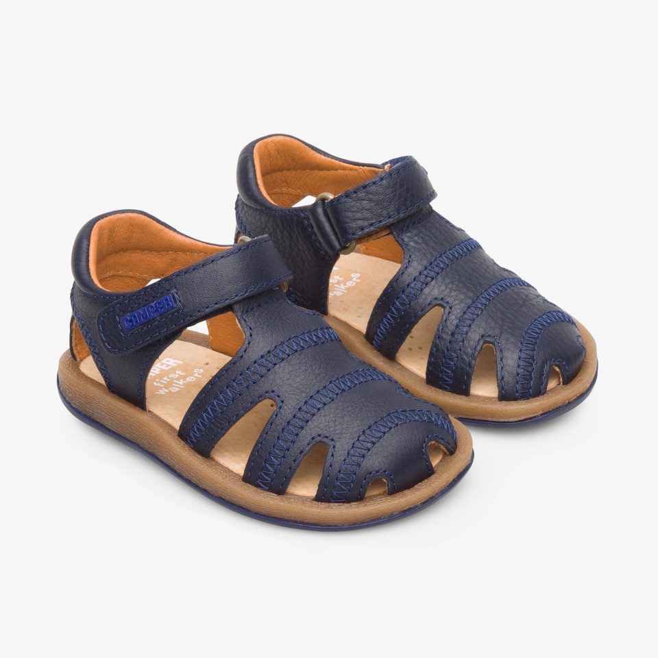 Camper Bicho Navy - Camper Boys Sandals ||8247-BYUWH||